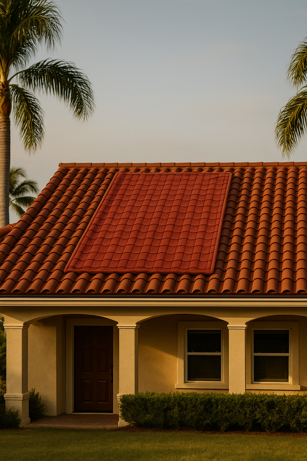 Basic RoofBlend Cover - Quick cover for emergency protection that blends in